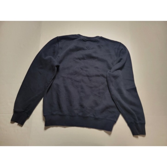 tommy Hilfiger large Logo Navy Blue Long Sleeve Crew Neck Sweater Size S - Picture 6 of 6